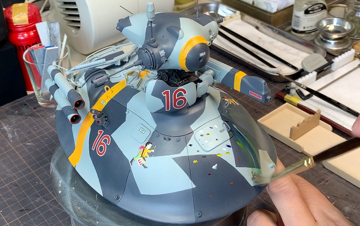 傷だらけの孤独な無人機。Ma.K.マシーネンクリーガー 1/20 OSKAR-R6