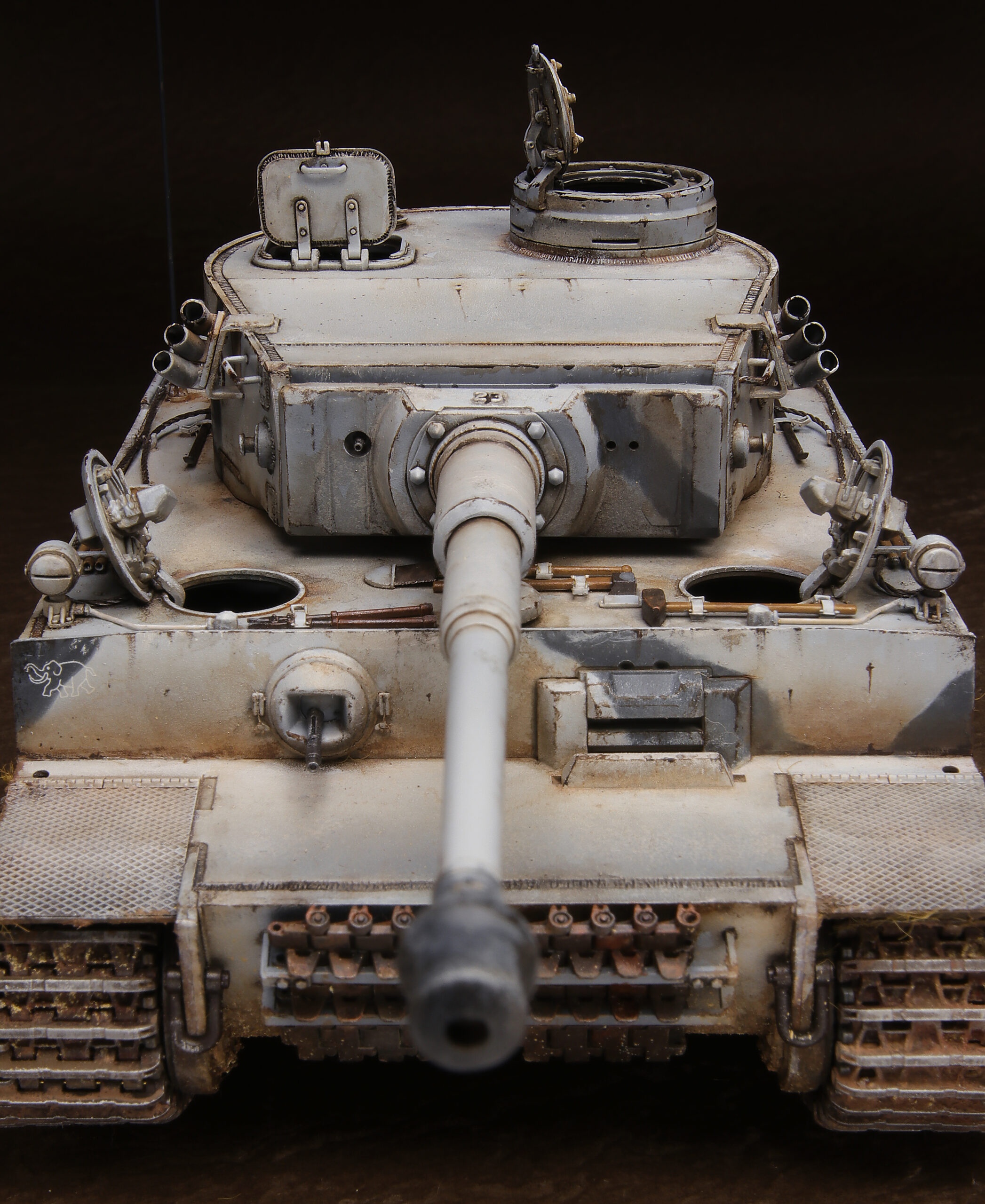 鋼密度模型 タイガーI] 1/48 初期仕様 ジャーマングレー 7部位 ＋