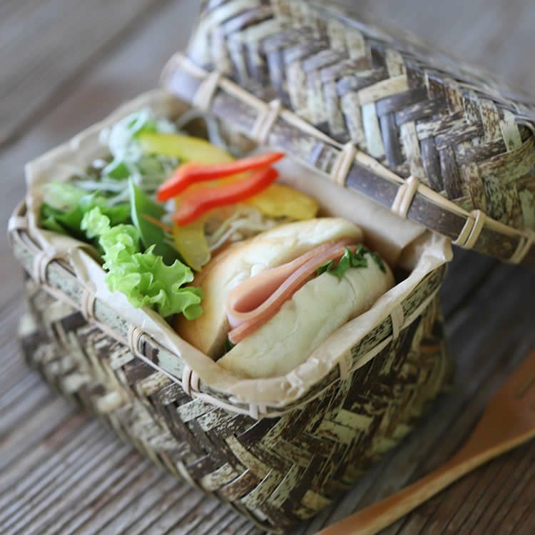 国産】スズ竹弁当箱（篠竹） | 虎斑竹専門店 竹虎