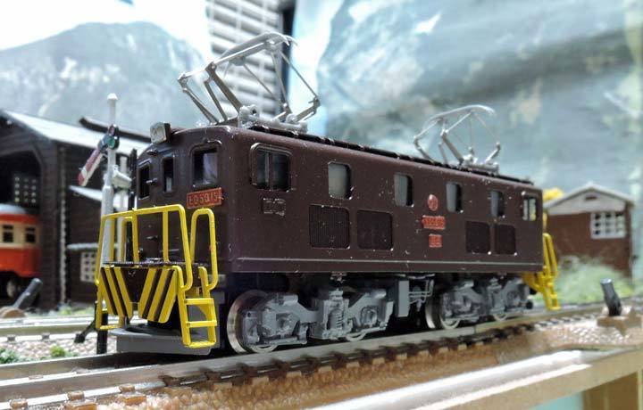 ワールド工芸東武ED5010前期型電気機関車 ブラウン 塗装済完成品