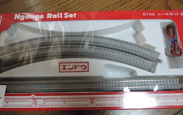 HOゲージ エンドウ パワーパック 道床付きレール セット KATO鉄道模型