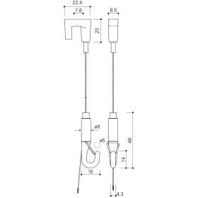 とんねるず TUNNELS アクリルハンガー 2個セット とんねるずアクリル