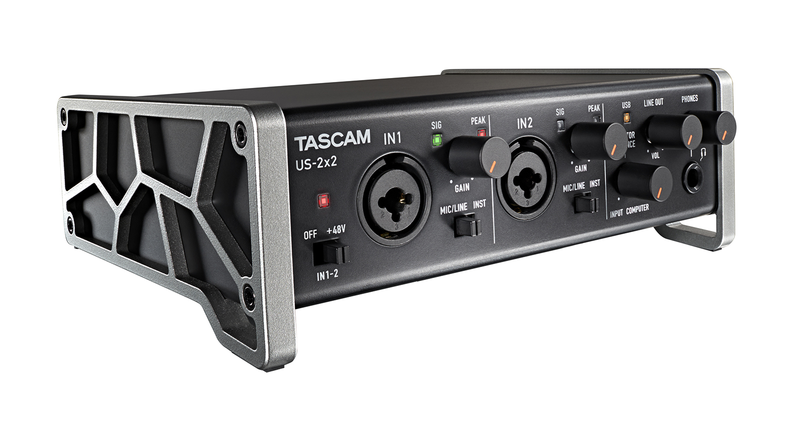 US-2x2 | USBオーディオ/MIDIインターフェース | TASCAM (日本)