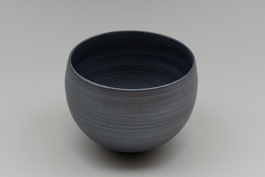 銀鈴（黒茶）なぶり 大 ボール - 【公式】田代陶器店 TASHIRO TOUKITEN