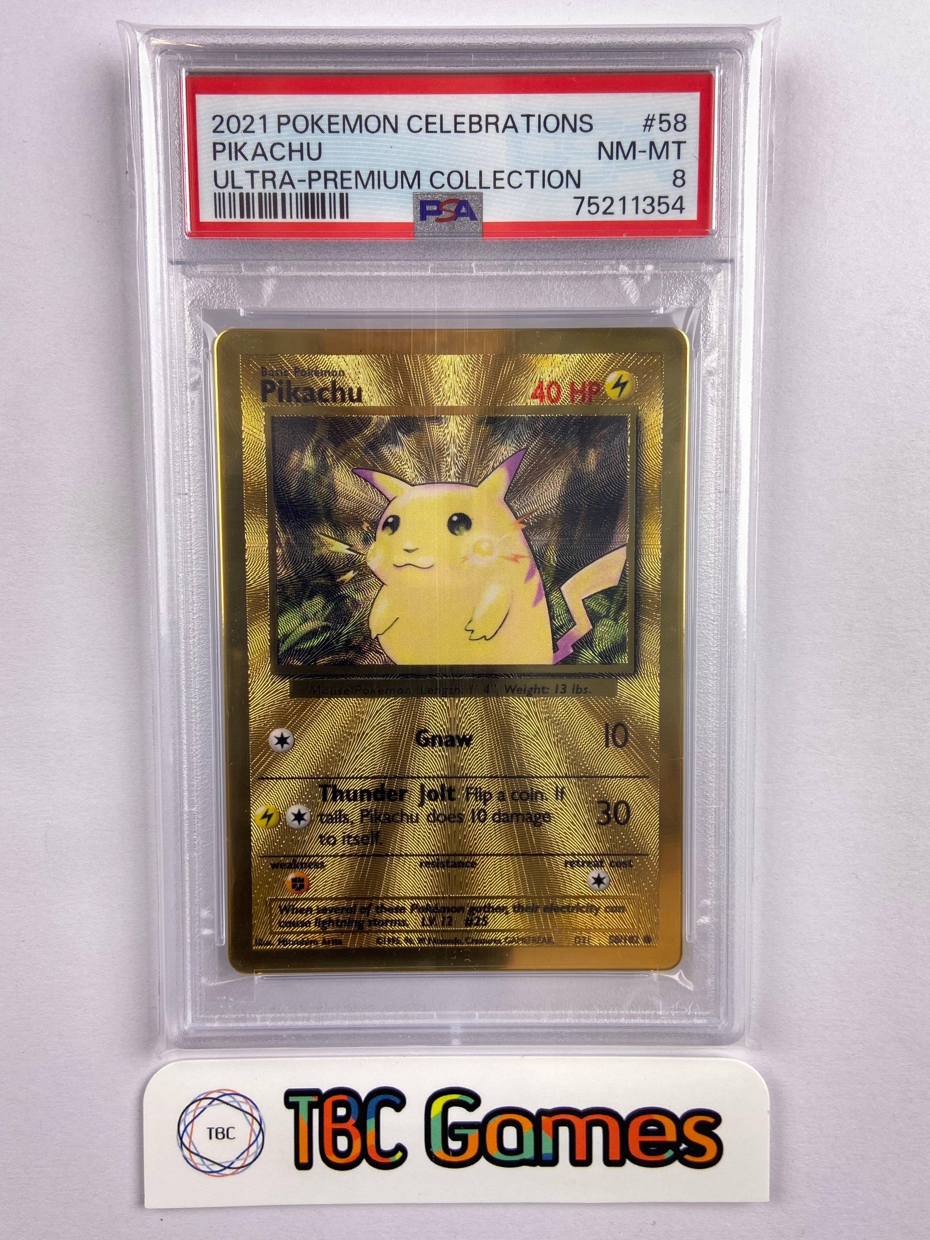 2021 Pokémon Celebrations メタルピカチュウ PSA 9 2021 Birthday