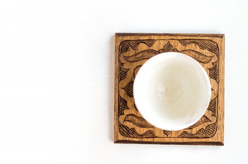 アイヌ 二風谷 木彫小皿 【公式通販】