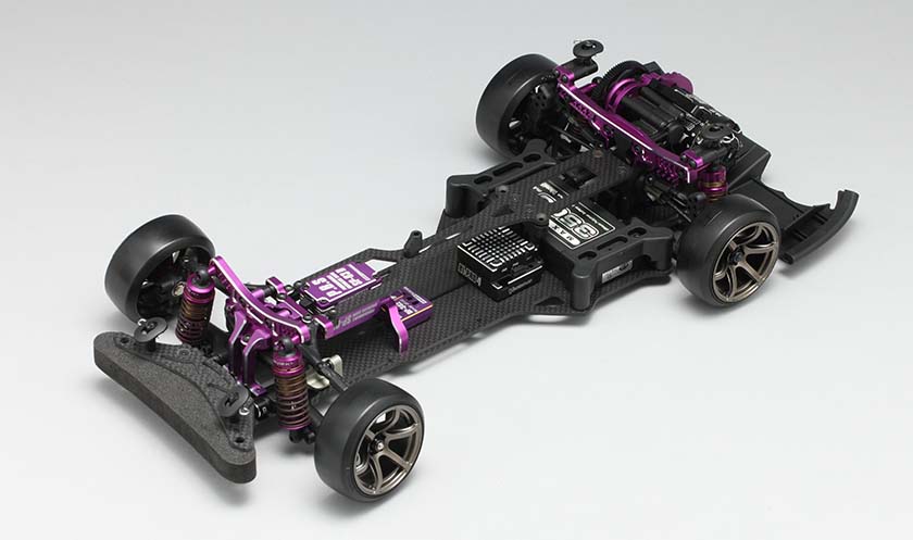 YD-2RXフルセット YD-2RXフルセット YOKOMO 1/10 YD-2 ZX Purple