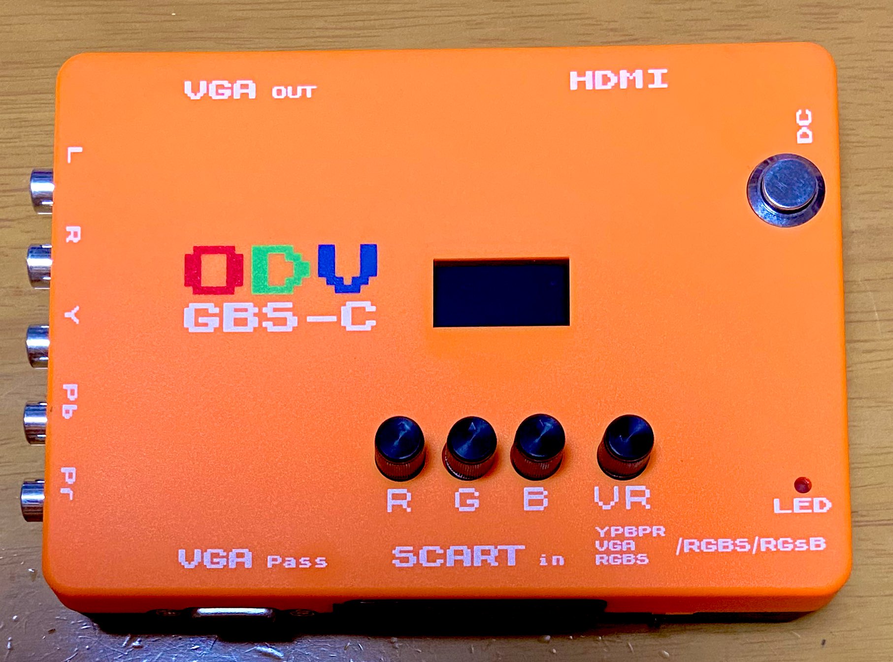 未開封】Mcbozel GBS-C レトロゲーム用コンソール【箱凹み有り】 未