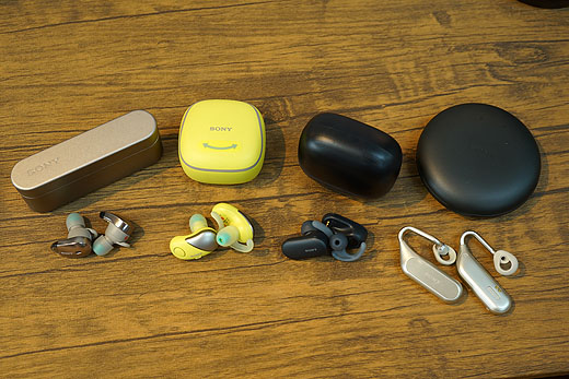 レビュー】メモリー内蔵の完全ワイヤレスヘッドホン『WF-SP900』実機