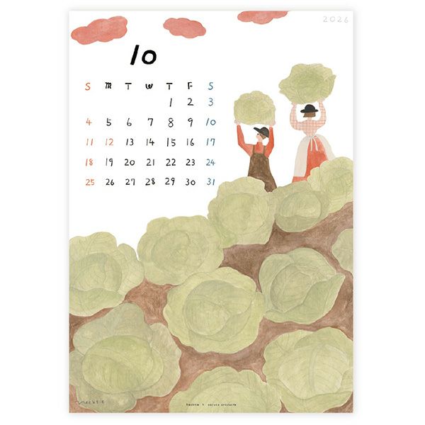 表現社 cozyca products｜ネクタイ・2026年カレンダー | 月刊手紙舎