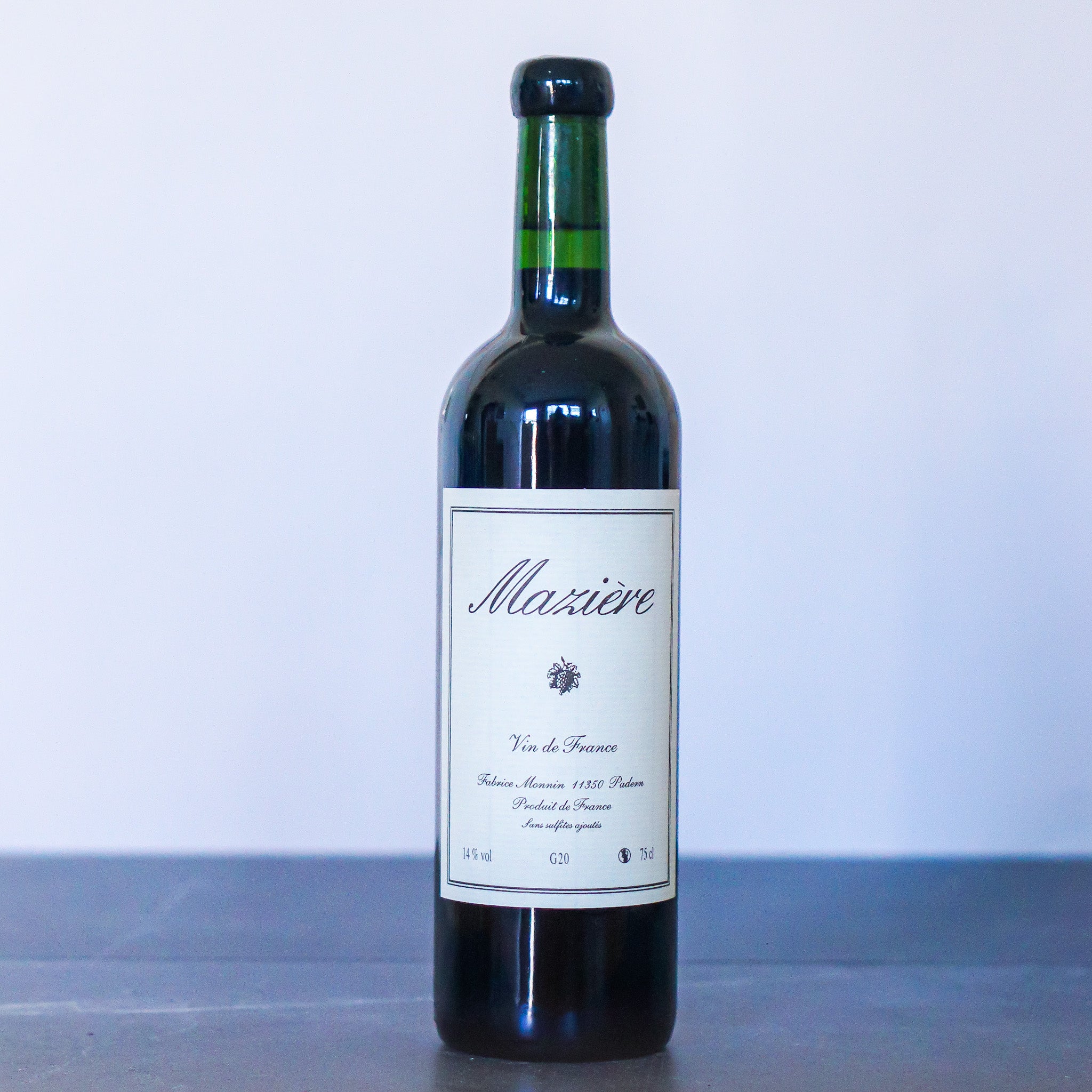 Maziere - G20 2020 - Terroirizer Wine