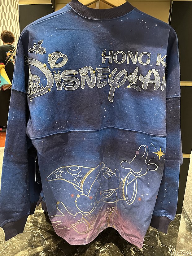 新品 香港ディズニーランド 20周年 スピリットジャージー XS ネイビー