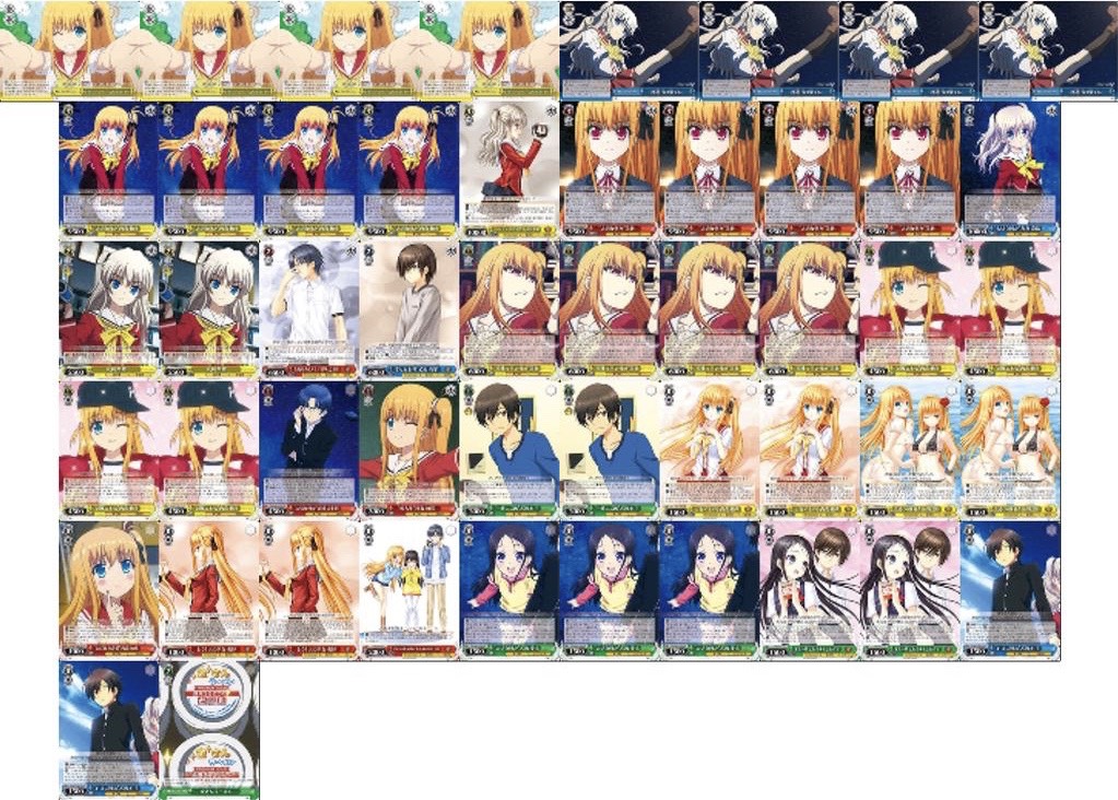 Charlotte デッキ 調整パーツ付き ヴァイスシュヴァルツ Charlotte 8門