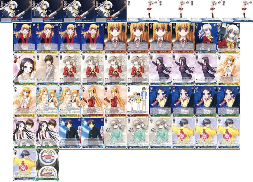 ヴァイスシュヴァルツ WS Charlotte シャーロット デッキ ヴァイス