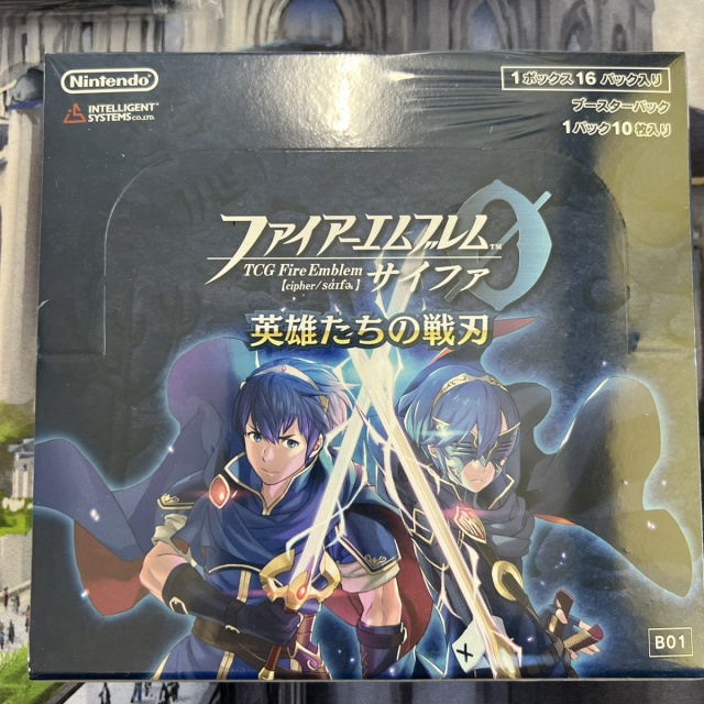 ファイアーエムブレムサイファ B17 英雄総進軍 BOX 未開封 ファイアー