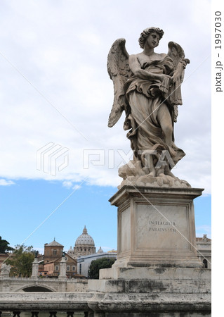 天使像とバチカンの写真素材 [1997030] - PIXTA