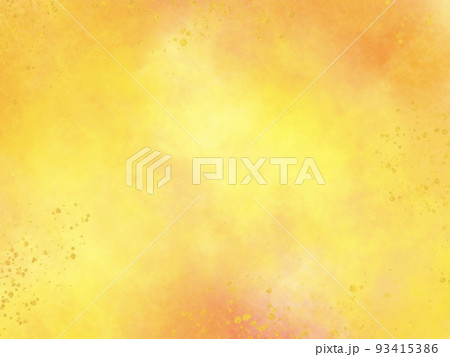 パステル画 オレンジと黄色のグラデーション 黄色とオレンジの