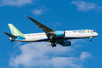 バンブーエアウェイズ 787-9 VN-A829 1/200 バンブーエアウェイズ 787