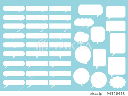 フレーム 枠 コメント 横長のイラスト素材 - PIXTA