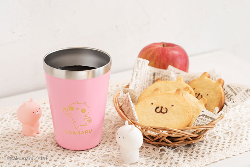 うさまる CUP COFFEE TUMBLER BOOK PINK ver. with MINIカレンダー