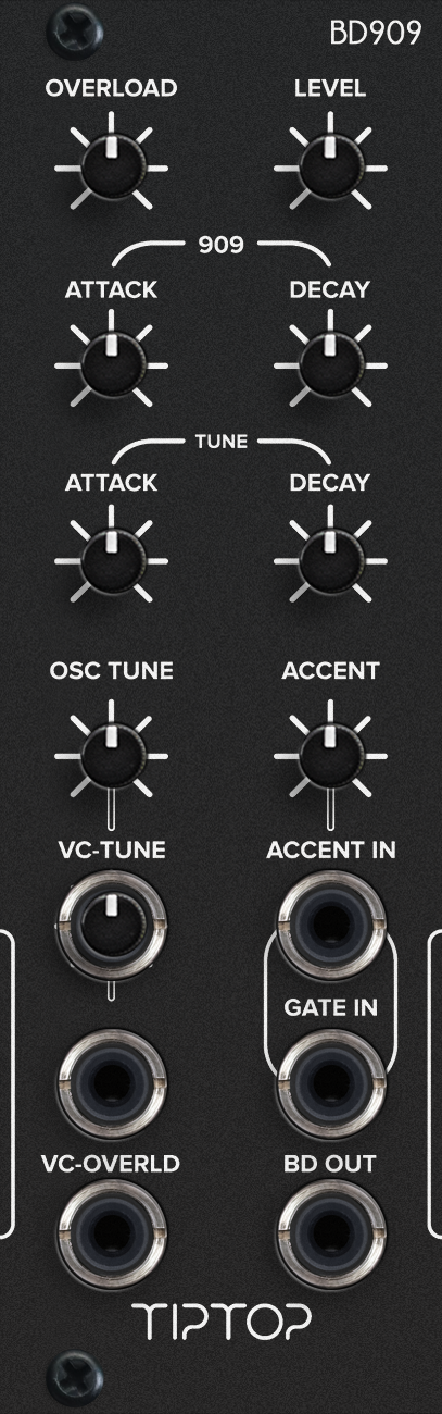 Tiptop BD909 モジュラーシンセ 【公式通販】