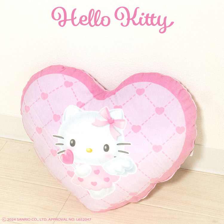 エンジェルキティ ピンク 本 缶 物入れ チャーミー 天使 ストライプ