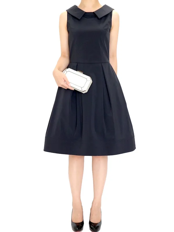 新品 フォクシーニューヨーク オケージョンドレス パープル系サイズ40