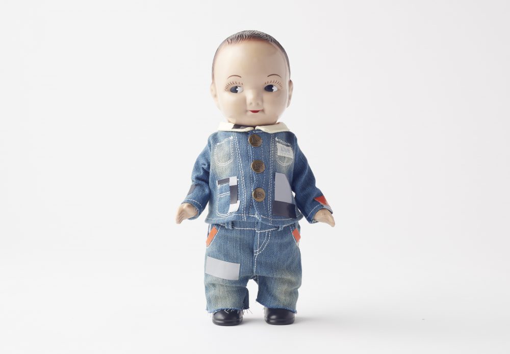 buddy lee デニムオーバーオール人形 約30cm デニムウェア『Lee』より