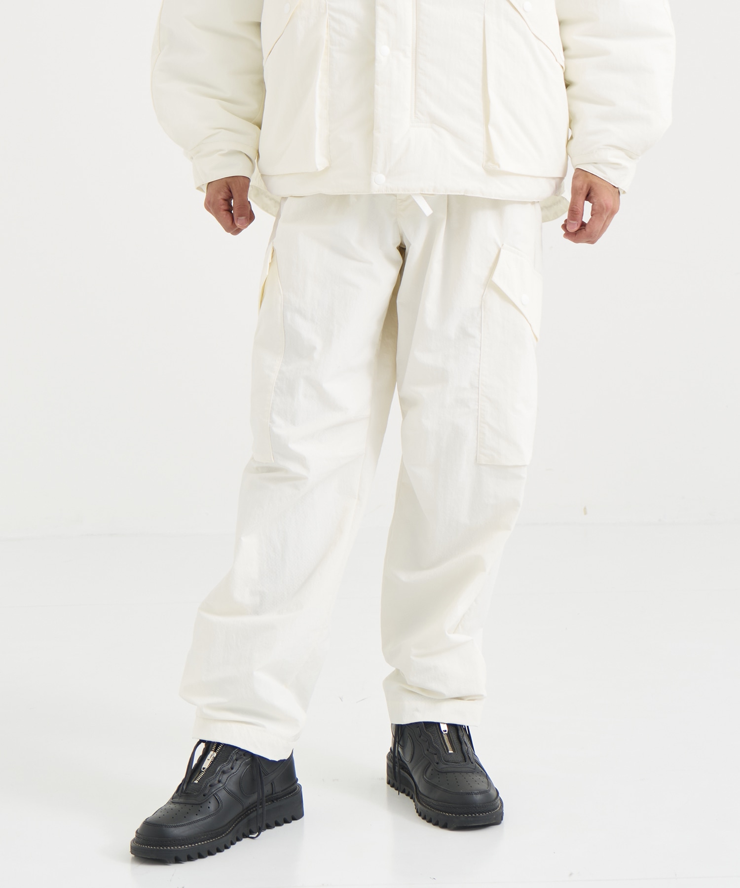 別注 9242-CP05-001 CARGO PANTS WHITE EDITION(36 WHITE): N