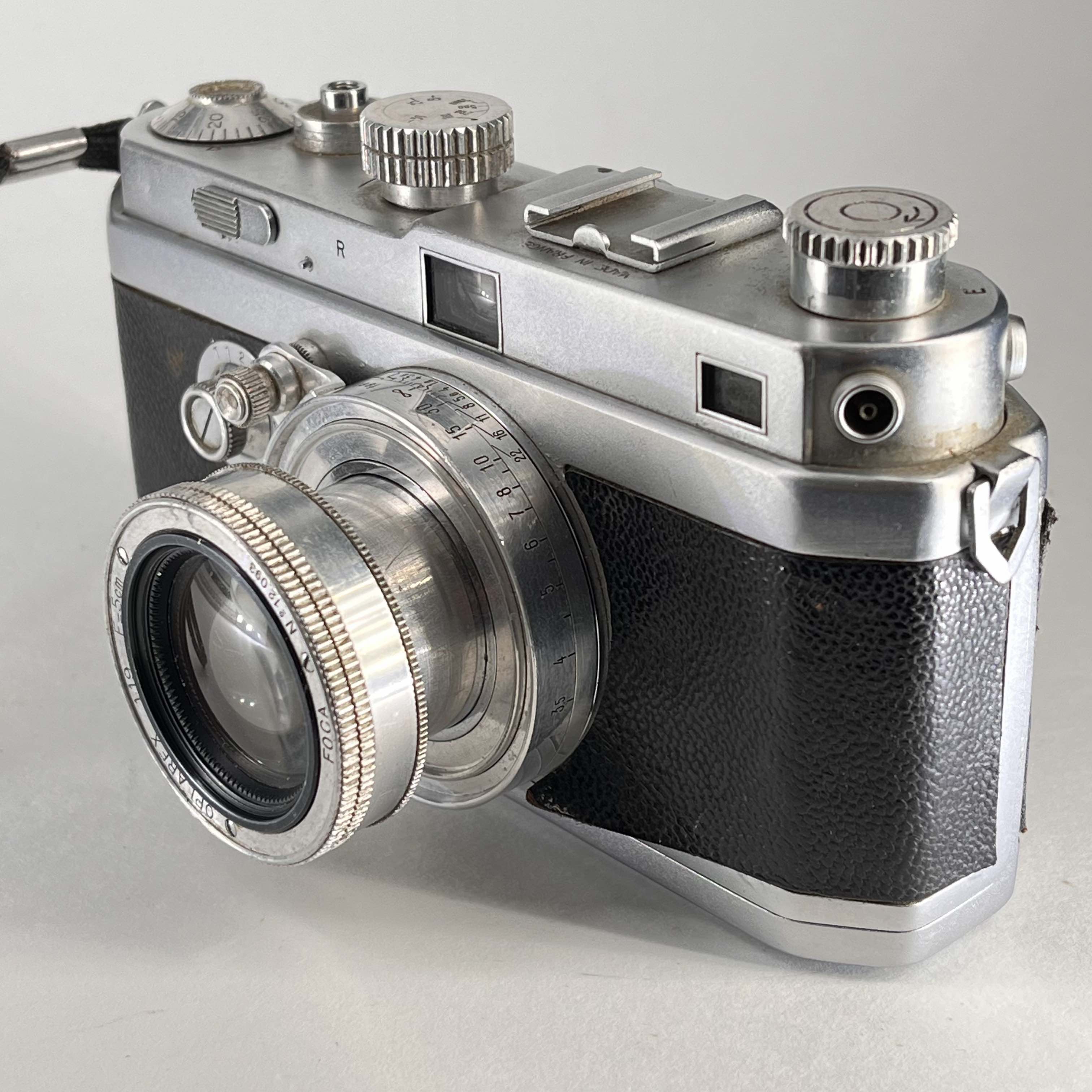 FOCA rangefinder OPLAREX 50mm f1.9 – TheVintageLensGuy