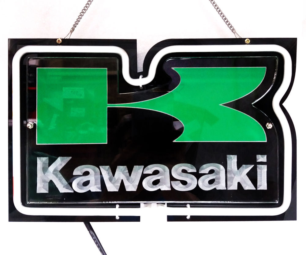 Kawasaki Neon Light Sign 11
