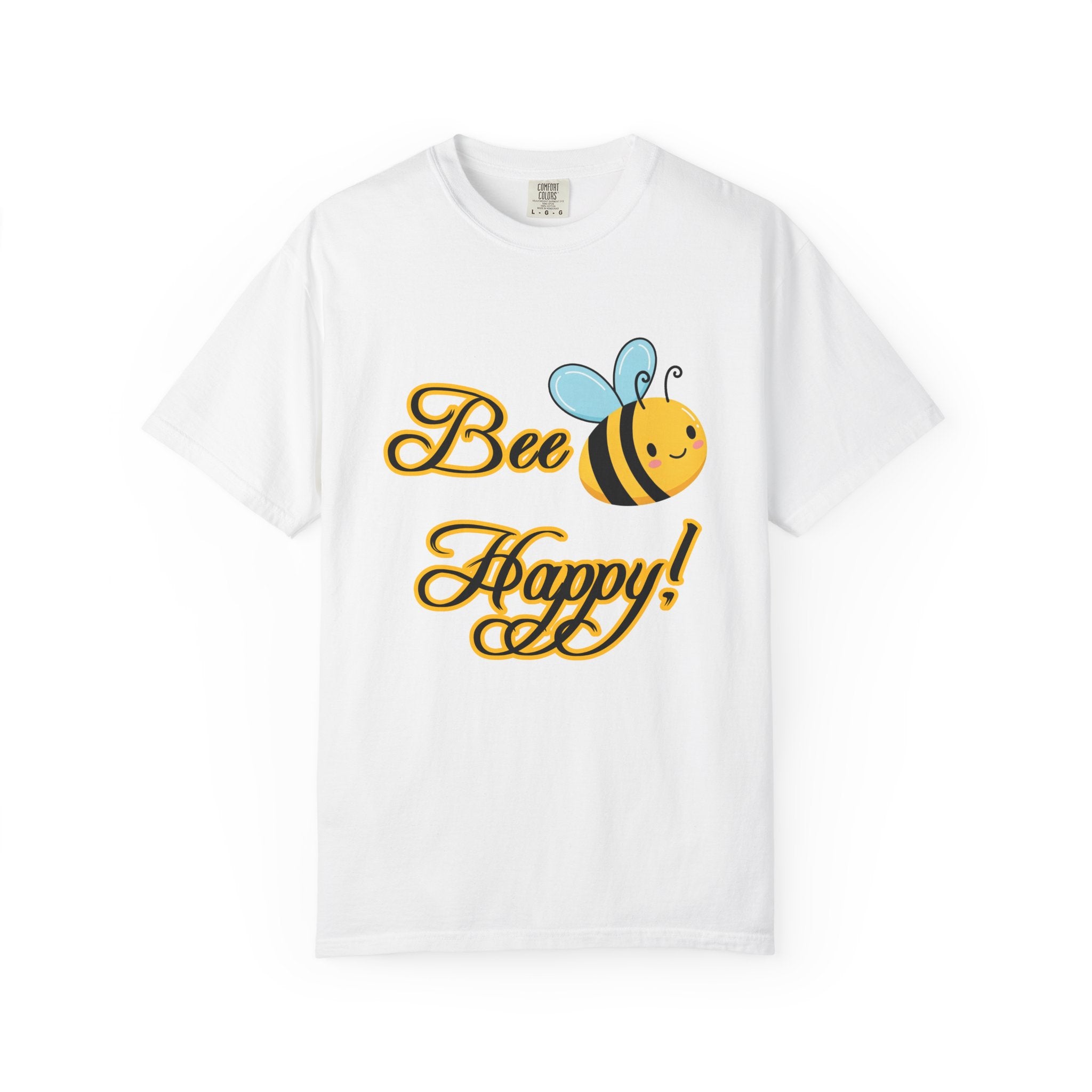 Bee Happy T-shirt | Cute Graphic Tee for Nature Lovers – Paraw