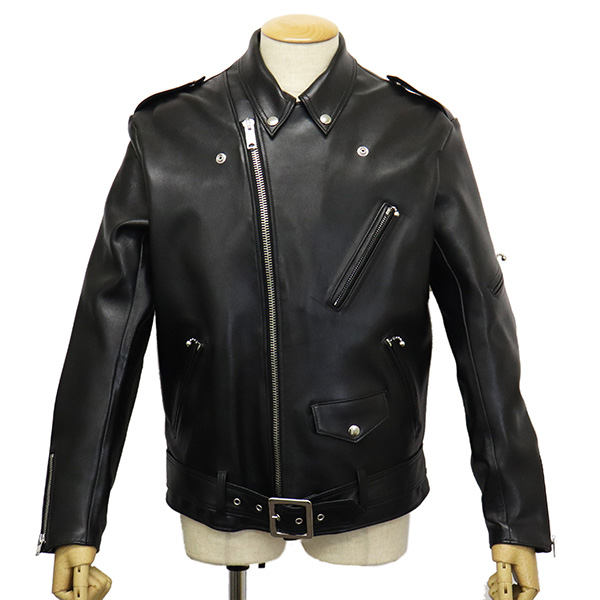 666MYWAYMAN シングルライダースジャケット 36 シープスキン 程度良