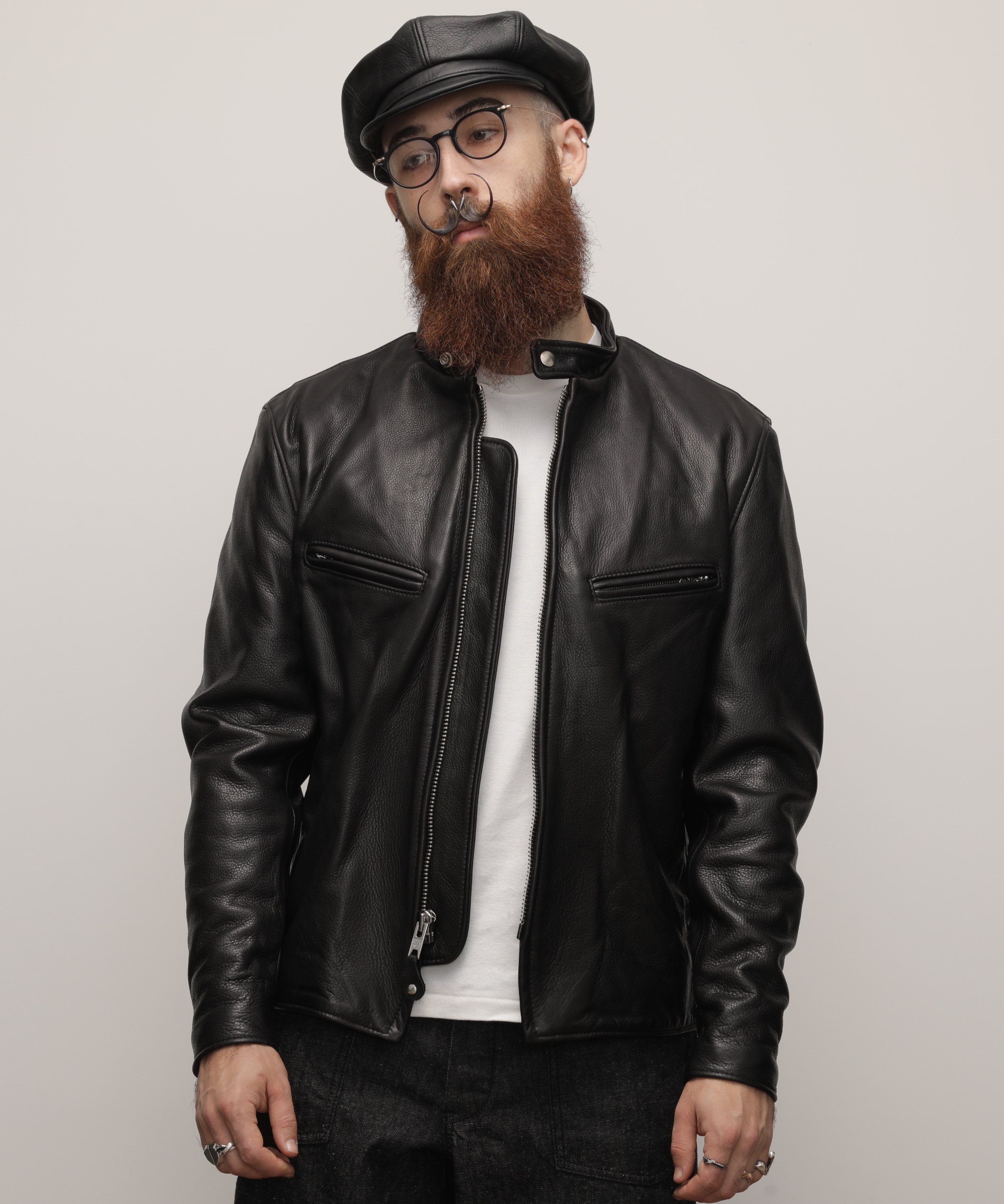 ☆アメリカ製 Schott☆メンズ XL 42 ネイキッドカウレザ120US 楽天市場