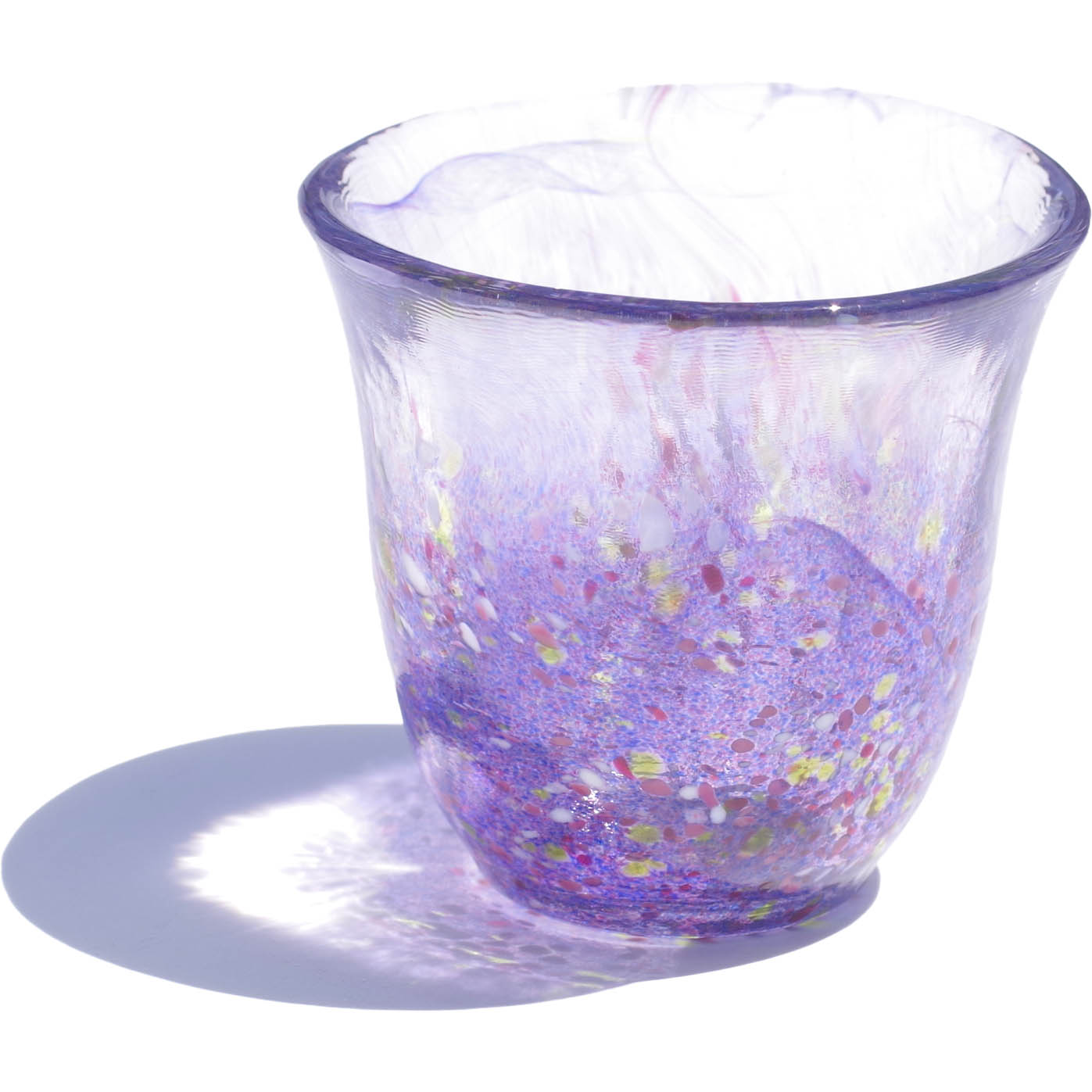 江戸硝子｜うきよ｜タンブラー｜藤まつり｜TOMICRAFT(トミクラフト