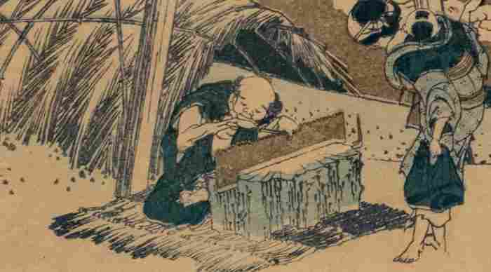 Three of Thirty Six Views of Mount Fuji