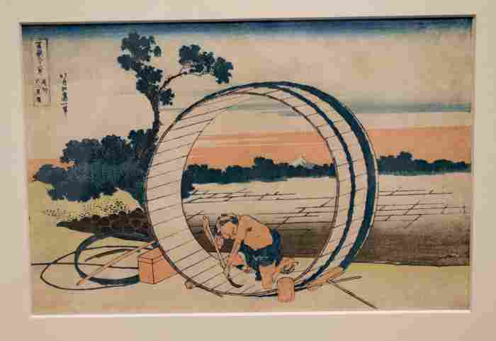 Three of Thirty Six Views of Mount Fuji