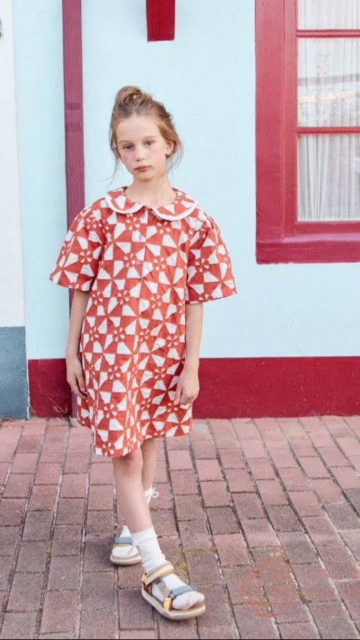 fish and kids パッチワークジャガードパンツ Patchwork Park Pants