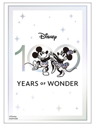 ブシロードスリーブコレクションハイグレードに『ディズニー100』が