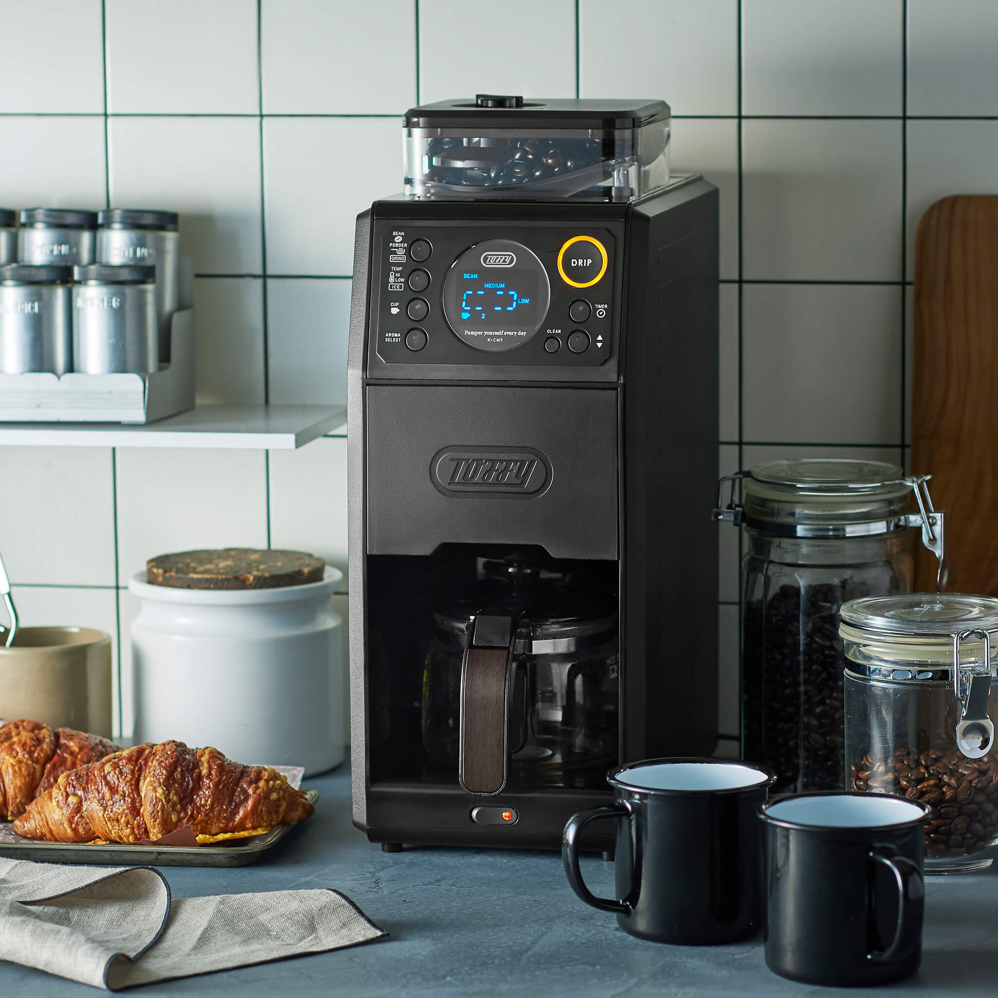 トータス株式会社 カフェロボ CAFFE ROBO 焙煎器付き コーヒーメーカー