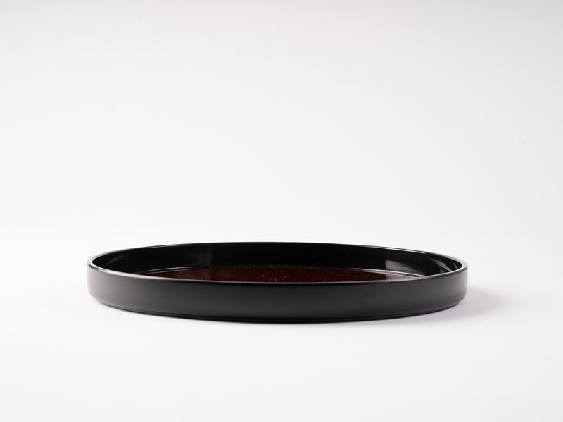 小林漆器_七々子塗 丸盆 – 東北スタンダードマーケット