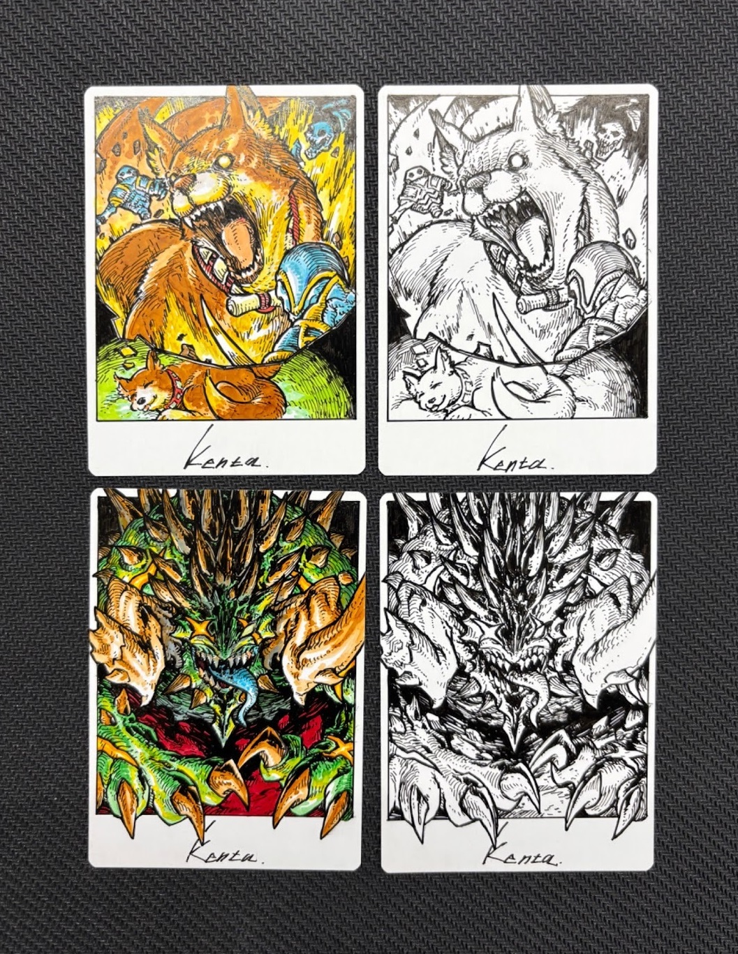 MTG アーティストプルーフ AP Selfless Samurai 石川健太 MTG】無私の