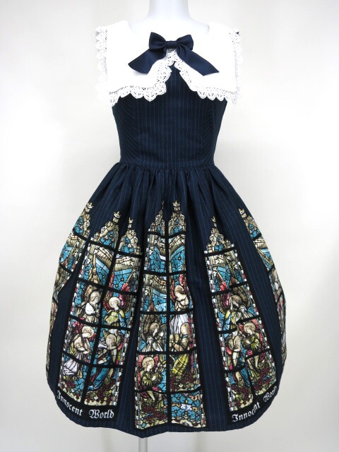 新品ジャン・ハガラ ステンドグラス 少女とお人形 ジョディ グラス