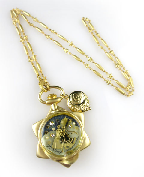 Q-pot.×美少女戦士セーラームーン / ムーンフェイズの懐中時計