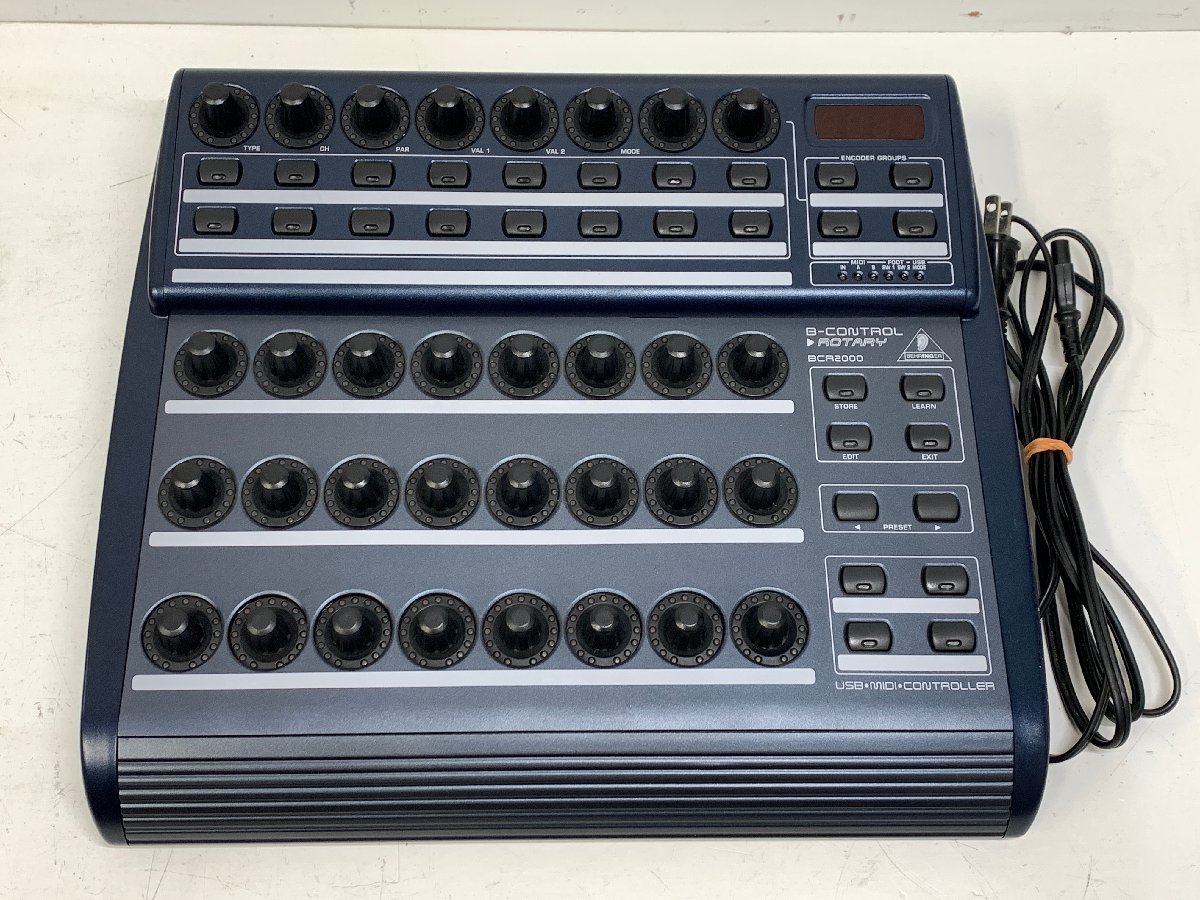 BEHRINGER BCR2000 B-CONTROL ROTARY ベリンガー ロータリーノブMIDI