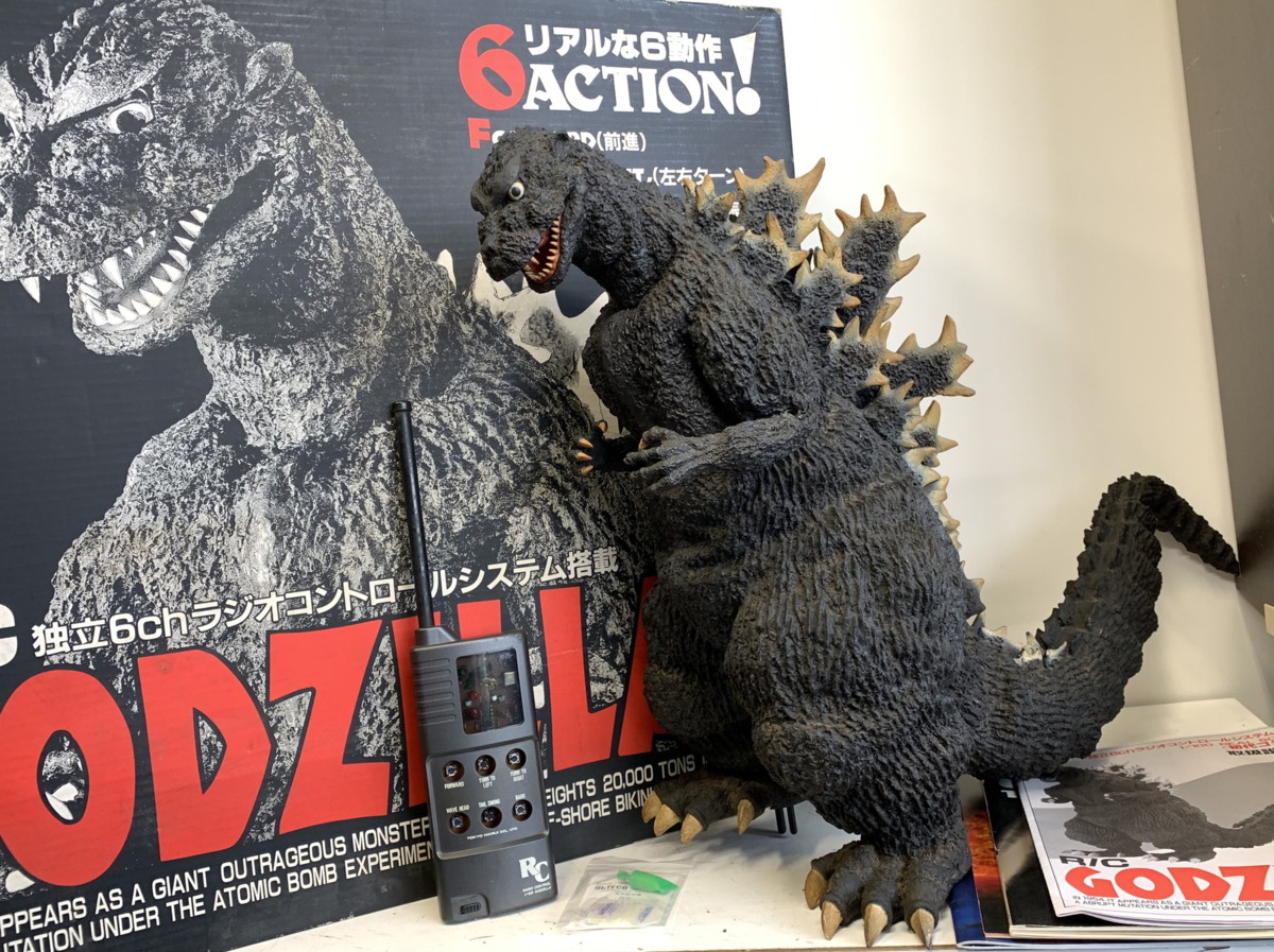 初代ゴジラ ラジコン(お買い得商品) 東京マルイ R/C 初代ゴジラ 1/100
