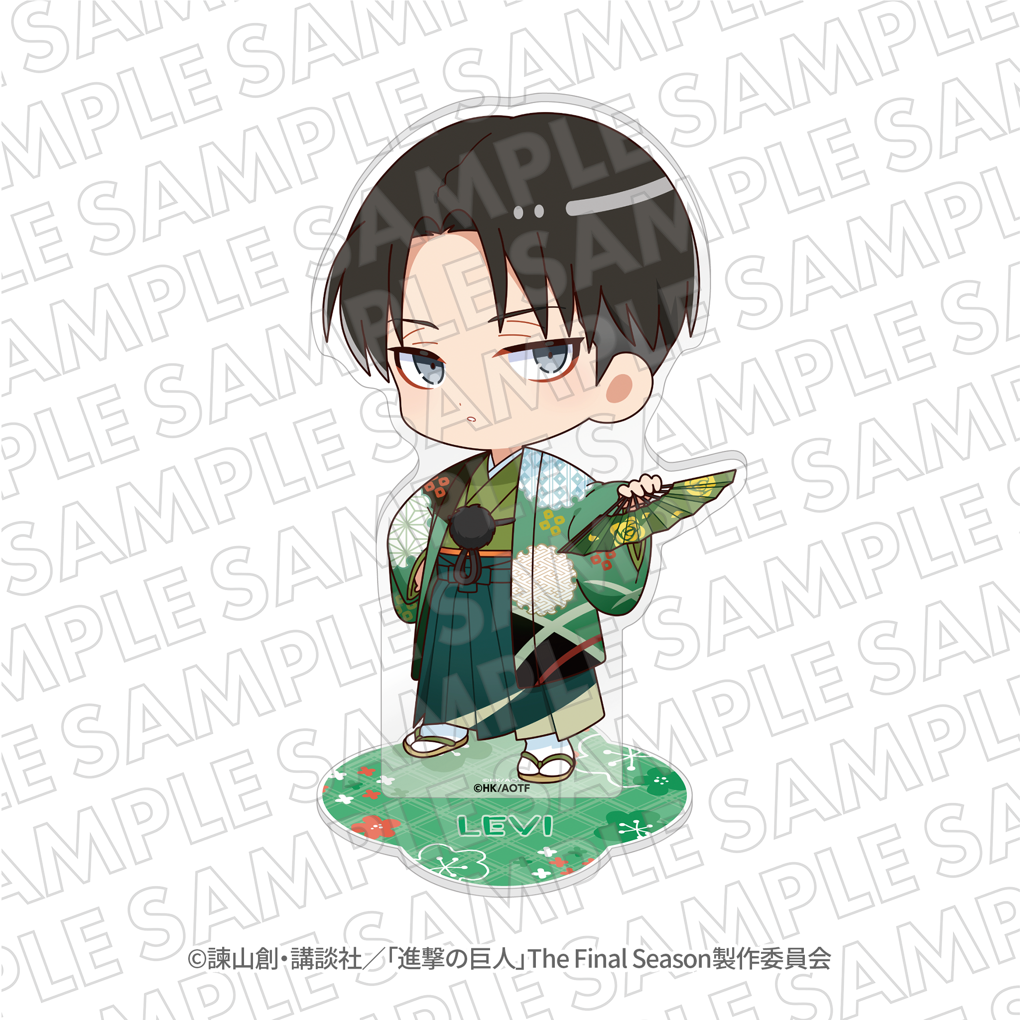 進撃の巨人 LINE CLOVA 当選品 アクリルスタンド エレン