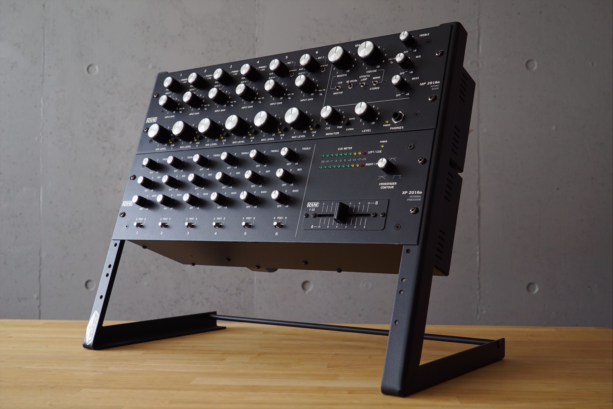 Rane MP2016S XP2016S ロータリーミキサー ラックケースセット Rane