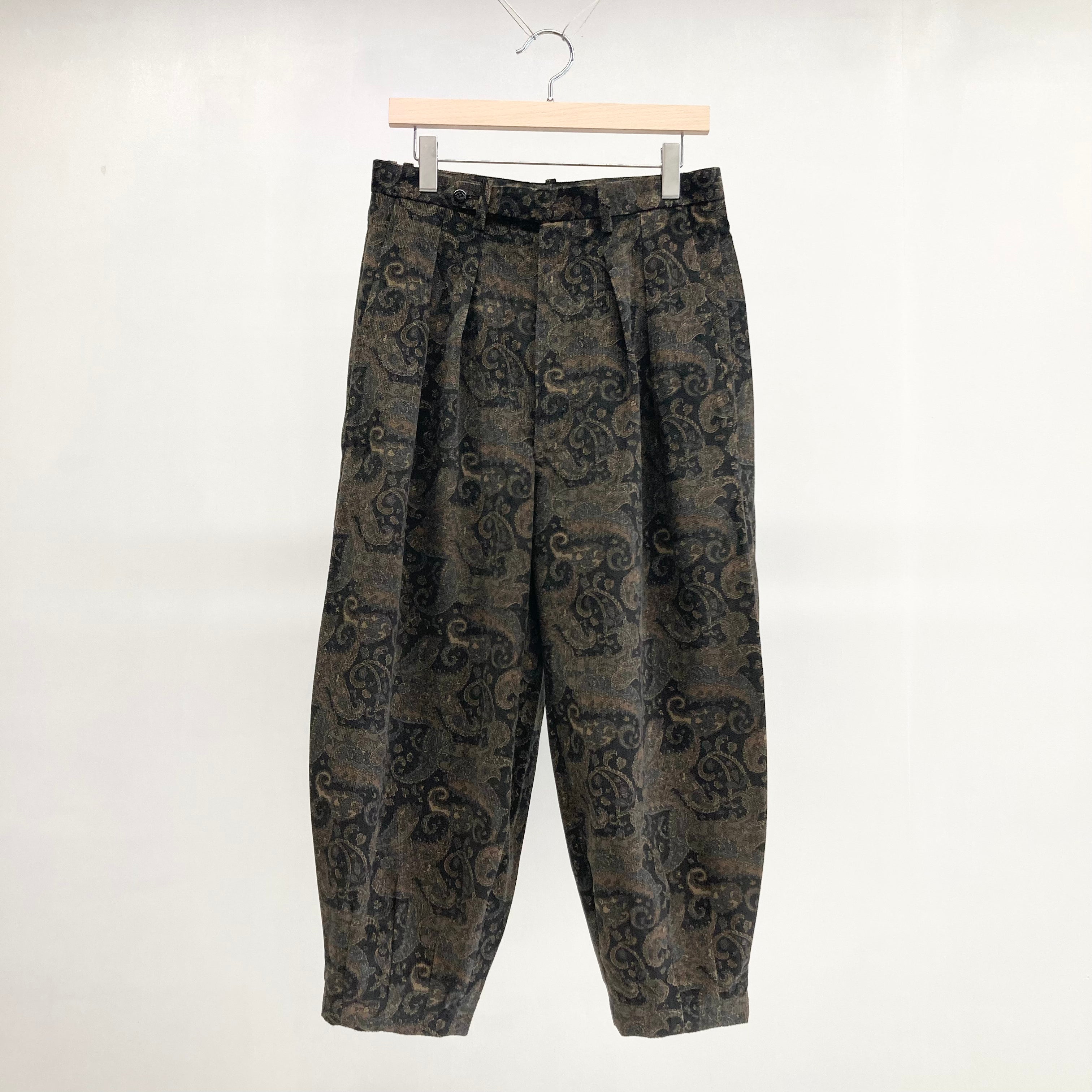 m's braque】HARLEM PANT / Paisley Velvet – TOKIS