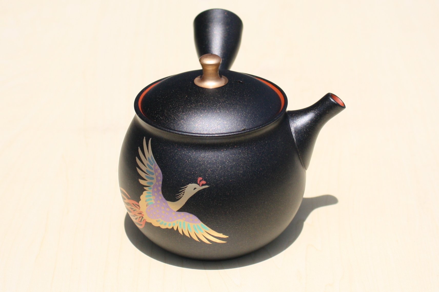 中国 茶葉末釉 蕎麦釉瓢箪摘み 急須 茶壷 M R4549 【公式通販】